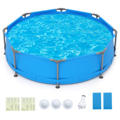 Outdoor Family Swimming Pool with Triple-Layer PVC Fabric product